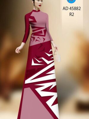 Vai Ao Dai Hoa Van Thiet Ke 2026 AD 45882