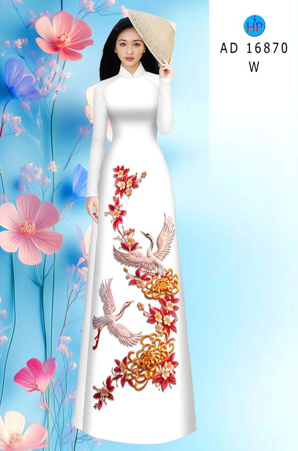 Vải Áo Dài Tết Chim Phụng Thiết Kế 2026 AD 16870 2 Vai Ao Dai Tet Chim Phung Thiet Ke 2026 AD