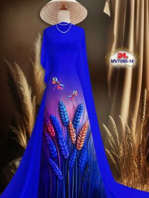 Vải Áo Dài Bông Lúa Mới Ra AD MV7096 59 vai ao dai thoi trang 18kg