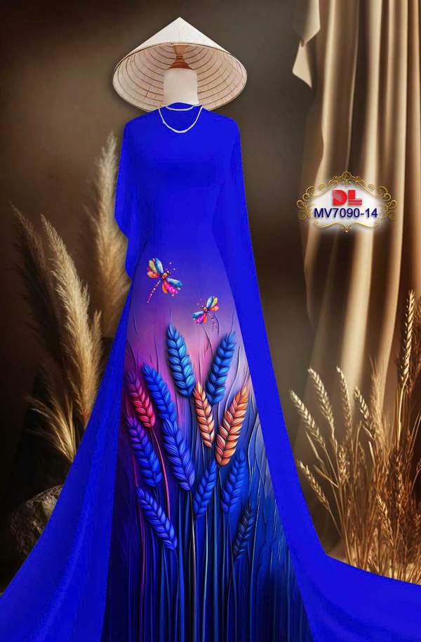 Vải Áo Dài Bông Lúa Mới Ra AD MV7096 26 vai ao dai thoi trang 18kg