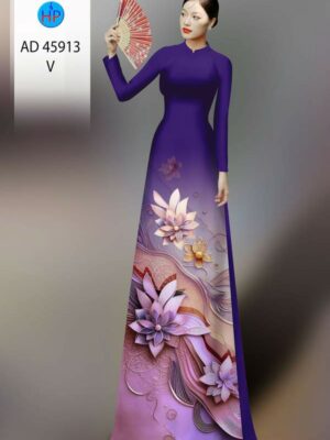 1770428849 238 Vai Ao Dai Hoa In 3D Vua Ra AD 45913
