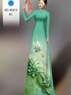 1770428850 994 Vai Ao Dai Hoa In 3D Vua Ra AD 45913