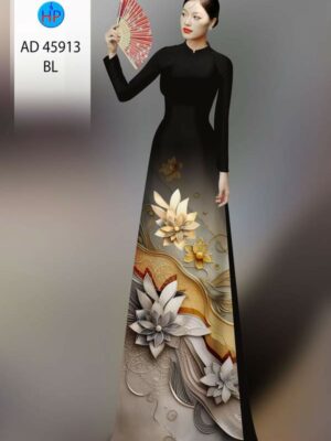 1770428851 150 Vai Ao Dai Hoa In 3D Vua Ra AD 45913