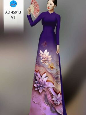 1770428851 662 Vai Ao Dai Hoa In 3D Vua Ra AD 45913
