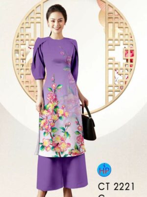 Vải Áo Dài Hoa In 3D Kiểu Mới AD CT2221 23 1771811354 358 Vai Ao Dai Hoa In 3D Kieu Moi AD CT2221