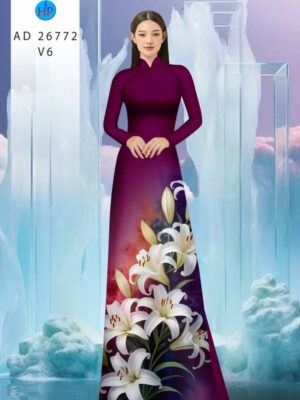 Vải Áo Dài Hoa Ly Kiểu Mới AD 26772 34 1772072731 231 Vai Ao Dai Hoa Ly Kieu Moi AD 26772