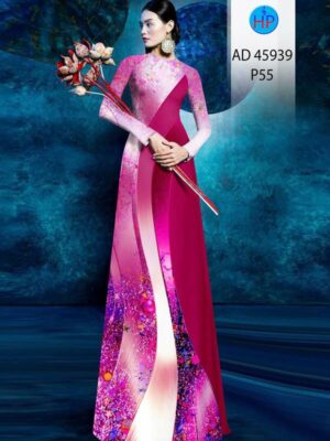 1772158024 377 Vai Ao Dai Hoa In 3D Vua Ra AD 45939