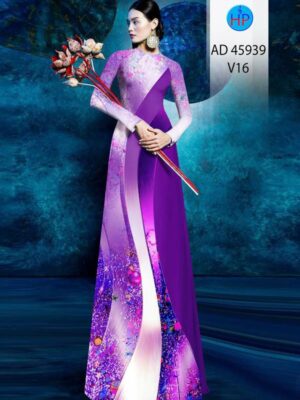 1772158024 733 Vai Ao Dai Hoa In 3D Vua Ra AD 45939