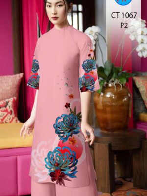 1772158793 822 Vai Ao Dai Hoa Cuc Thiet Ke 2026 AD CT1067