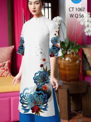 1772158794 367 Vai Ao Dai Hoa Cuc Thiet Ke 2026 AD CT1067