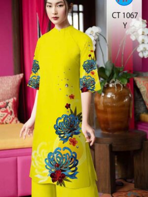1772158794 614 Vai Ao Dai Hoa Cuc Thiet Ke 2026 AD CT1067