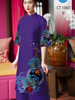 1772158794 745 Vai Ao Dai Hoa Cuc Thiet Ke 2026 AD CT1067