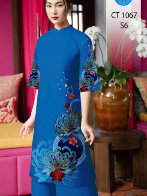 1772158795 712 Vai Ao Dai Hoa Cuc Thiet Ke 2026 AD CT1067