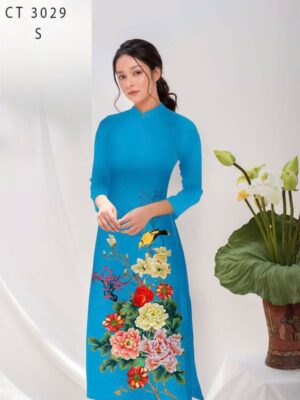 Vai Ao Dai Hoa Cam Chuong Thu Hut AD CT3029