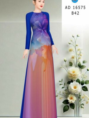 Home 91 Vai Ao Dai Hoa In 3D Kieu Moi AD 16575