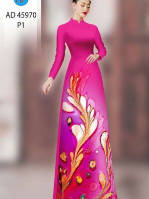 1772421304 784 Vai Ao Dai Hoa In 3D Sang Trong AD 45970