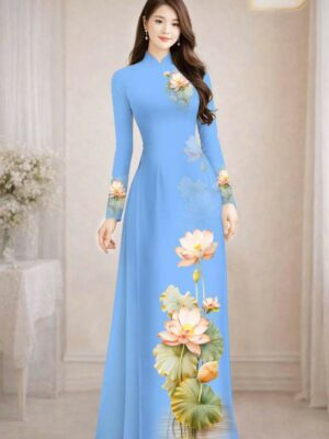 1772501419 393 Vai Ao Dai Hoa Sen Moi Ra AD MH2707