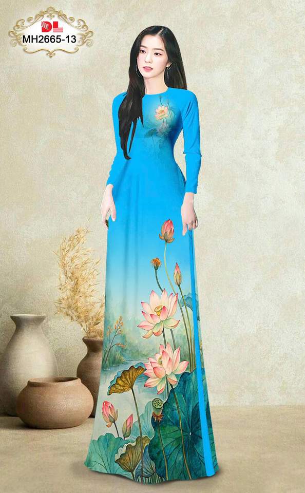 Vải Áo Dài Hoa Sen Thu Hút AD MH2665 8 1772501909 69 Vai Ao Dai Hoa Sen Thu Hut AD MH2665