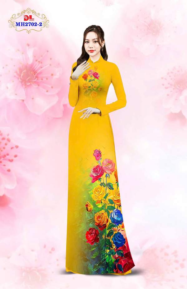 Vải Áo Dài Hoa Hồng Thu Hút AD MH2702 4 1772502775 106 Vai Ao Dai Hoa Hong Thu Hut AD MH2702