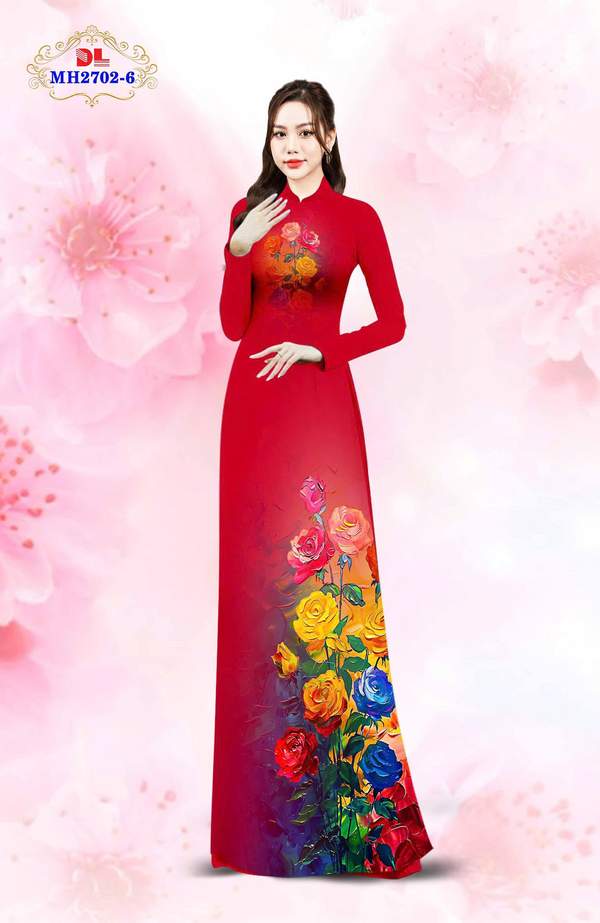 Vải Áo Dài Hoa Hồng Thu Hút AD MH2702 5 1772502776 310 Vai Ao Dai Hoa Hong Thu Hut AD MH2702