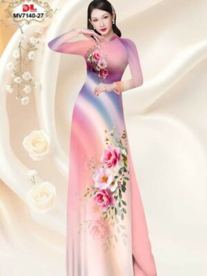 1772587682 496 Vai Ao Dai Hoa Hong Thiet Ke 2026 AD MV7140