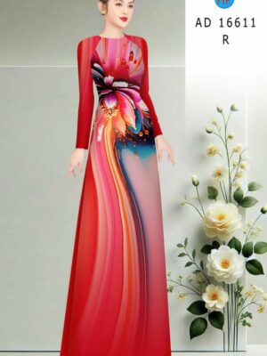 1772587758 207 Vai Ao Dai Hoa In 3D Doc Dao AD 16611