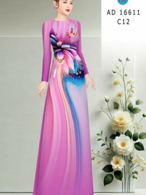 1772587758 232 Vai Ao Dai Hoa In 3D Doc Dao AD 16611