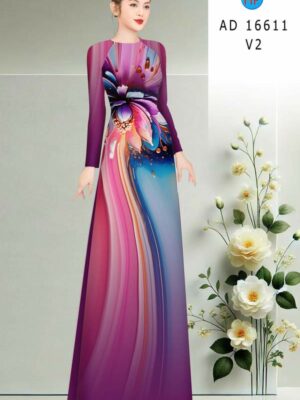 1772587759 689 Vai Ao Dai Hoa In 3D Doc Dao AD 16611