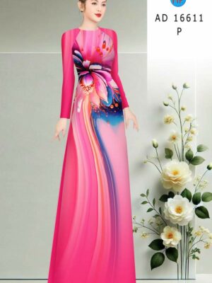 1772587760 690 Vai Ao Dai Hoa In 3D Doc Dao AD 16611