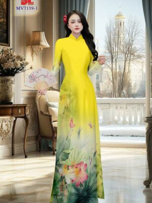 Vải Áo Dài Hoa Sen Kiểu Mới AD MV7139 56 1772588137 605 Vai Ao Dai Hoa Sen Kieu Moi AD MV7139
