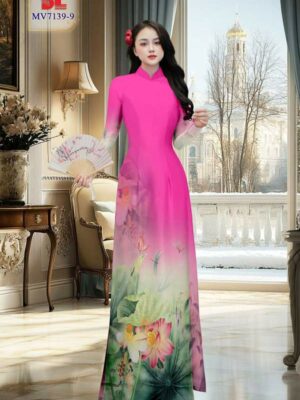 Vải Áo Dài Hoa Sen Kiểu Mới AD MV7139 65 1772588138 273 Vai Ao Dai Hoa Sen Kieu Moi AD MV7139