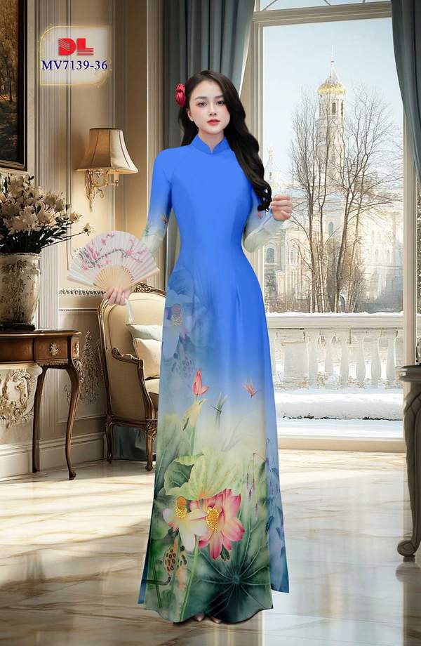 Vải Áo Dài Hoa Sen Kiểu Mới AD MV7139 29 1772588138 613 Vai Ao Dai Hoa Sen Kieu Moi AD MV7139