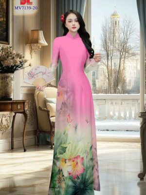 Vải Áo Dài Hoa Sen Kiểu Mới AD MV7139 60 1772588138 69 Vai Ao Dai Hoa Sen Kieu Moi AD MV7139