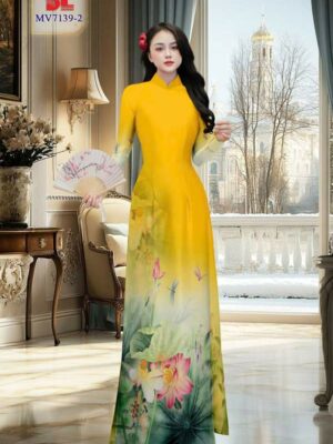Vải Áo Dài Hoa Sen Kiểu Mới AD MV7139 62 1772588138 92 Vai Ao Dai Hoa Sen Kieu Moi AD MV7139