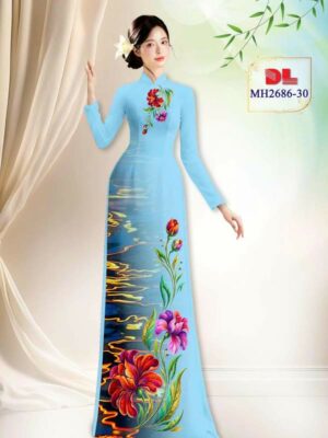 1772674517 645 Vai Ao Dai Hoa In 3D Sang Trong AD MH2686