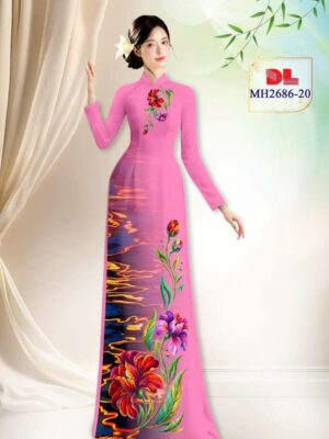 1772674518 685 Vai Ao Dai Hoa In 3D Sang Trong AD MH2686