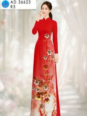 1772761235 45 Vai Ao Dai Hoa In 3D Thiet Ke 2026 AD