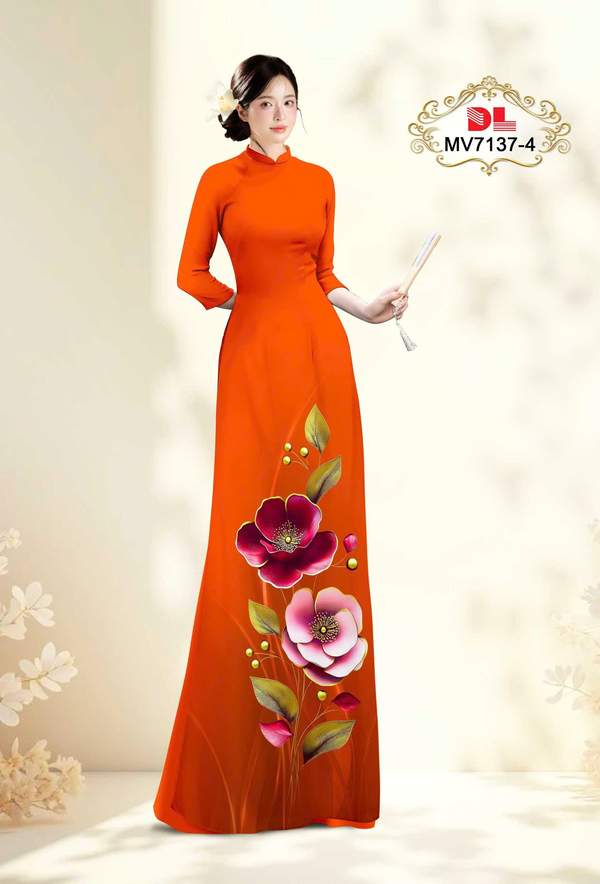 Vải Áo Dài Hoa In 3D Thiết Kế 2026 AD MV7137 5 1773019674 89 Vai Ao Dai Hoa In 3D Thiet Ke 2026 AD