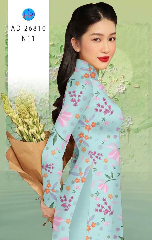Vải Áo Dài Hoa Nhí Mới Ra AD 26810 4 1773020204 275 Vai Ao Dai Hoa Nhi Moi Ra AD 26810