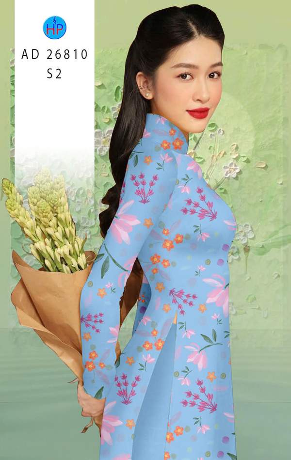 Vải Áo Dài Hoa Nhí Mới Ra AD 26810 8 1773020204 392 Vai Ao Dai Hoa Nhi Moi Ra AD 26810