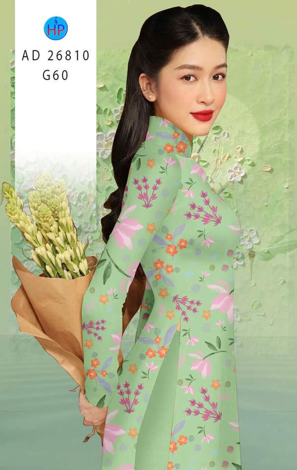 Vải Áo Dài Hoa Nhí Mới Ra AD 26810 9 1773020204 590 Vai Ao Dai Hoa Nhi Moi Ra AD 26810