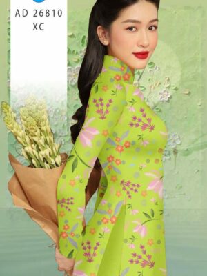 Vải Áo Dài Hoa Nhí Mới Ra AD 26810 32 1773020205 398 Vai Ao Dai Hoa Nhi Moi Ra AD 26810