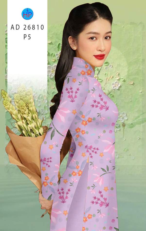 Vải Áo Dài Hoa Nhí Mới Ra AD 26810 14 1773020205 629 Vai Ao Dai Hoa Nhi Moi Ra AD 26810