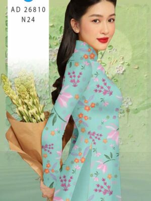 Vải Áo Dài Hoa Nhí Mới Ra AD 26810 34 1773020205 806 Vai Ao Dai Hoa Nhi Moi Ra AD 26810