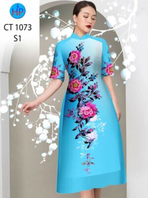 1773626599 215 Vai Ao Dai Hoa In 3D Sang Trong AD CT1073