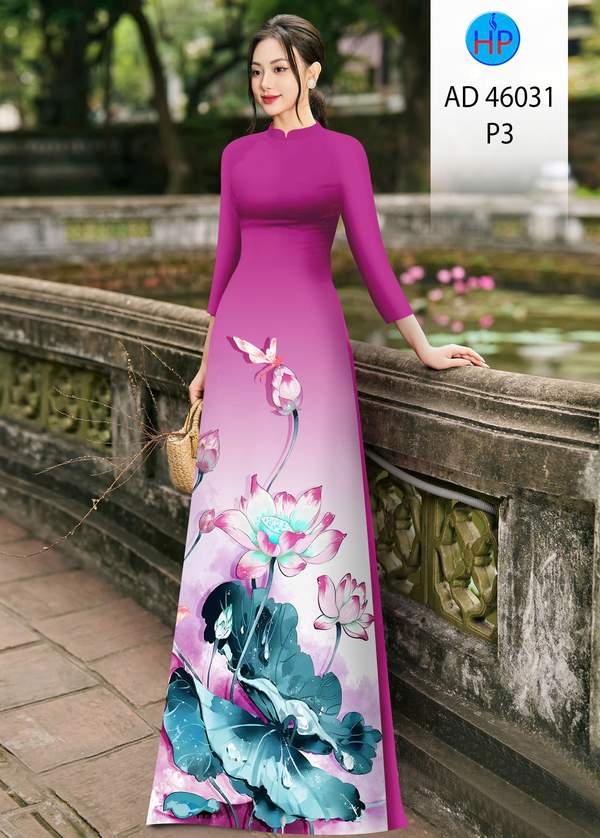 Vải Áo Dài Hoa Sen Sang Trọng AD 46031 7 1773626950 468 Vai Ao Dai Hoa Sen Sang Trong AD 46031