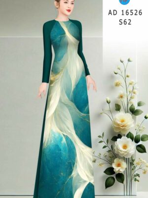 1773711906 174 Vai Ao Dai Hoa In 3D Sang Trong AD 16526