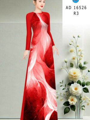 1773711907 405 Vai Ao Dai Hoa In 3D Sang Trong AD 16526