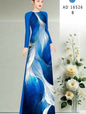 1773711907 844 Vai Ao Dai Hoa In 3D Sang Trong AD 16526