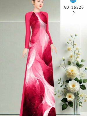 1773711907 97 Vai Ao Dai Hoa In 3D Sang Trong AD 16526